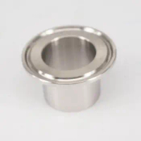 Fit 32mm Tube O/D x Tri Clamp 1.5" Height 28.6mm 304 Stainless Steel Sanitary Welding Connector Pipe Fitting
