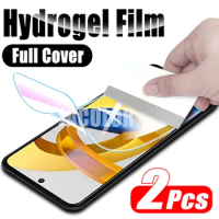 2pcs Soft Hydrogel Film For Xiaomi Poco X3 NFC GT X4 M3 M4 Pro 5G Phone Screen Protector M X 3 4 3Pro 4Pro 3GT 3NFC M3Pro X4Pro