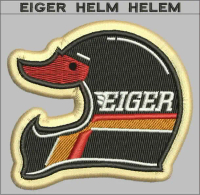 EMBLEM PATCH BORDIR EIGER HELM KUALITAS TINGGI - DH
