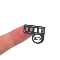 10Pcs Battery Capacity Led Light Sticker Button Decal Label BL1830 BL1430 For Makita 18V 14.4V Lithium Battery