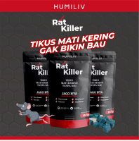 Humiliv RATS KILLER  250gr Racun Tikus Mati Kering Tidak Berbau Umpan Pembasmi Tikus
