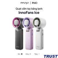Quạt cầm tay băng lạnh INNOYO InnoFans Ice | Sò lạnh | Gập 180 | 20h sử dụng - Chính Hãng