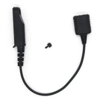 Adapter Cable For Baofeng UV-9R Plus UV-XR Waterproof To 2 Pin UV-82 UV-S9 Walkie Talkie Headset Mic