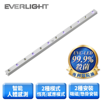 【EVERLIGHT】億光 UV-C LED感應衣櫥殺菌燈20CM(USB充電)