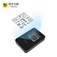 MU86 RS485 multicolor Wall Mounted QR Code Reader Access Controller NFC 13.56Mhz IC Card Reader RFID Reader