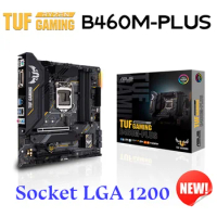 LGA 1200 Motherboard DDR4 ASUS TUF Gaming B460M-PLUS Support 10th 11th Gen i3 i5 i7 i9 LGA1200 Processor Intel B460 Mainboard