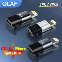 Olaf OTG USB Type C to Lightning Adapter Connector Fast Charging for iPhone 14 13 12 Pro iPad USB C Female to IOS Male Converter