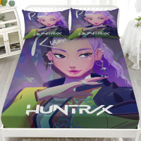 COD September Hot Sale Set Tempat Tidur Demon Hunters Set Cadar Demon Hunters