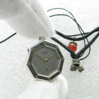 Octagonal shape citizen necklace women's pocket watch（Accurate timing）