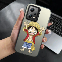 เคสโทรศัพท์สำหรับ Xiaomi POCO X5 5G NOTE 12 5G NOTE 12 5G POCO X5 NOTE12R PRO 5G Luffy กึ่งโปร่งใส บ