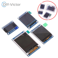 IPS 0.96 1.44 1.8 inch 8PIN 1.3 inch 7PIN SPI HD 65K Full Color TFT Display LCD Module ST7735 ST7789 Drive For Arduino 51 STM32