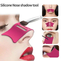 Silicone Nose Shadow Tool Nose Contour Tool Multifunctional Eyeliner Assist Eyelash Extension Pads M