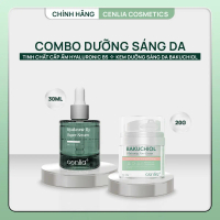 [Chính Hãng] Combo Serum Hồng Sâm 30ml + Kem Dưỡng Bakuchoil 20Gr Cenlia