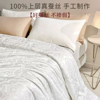蠶絲被100桑蠶絲被被子冬被春秋被冷氣機被芯冬季加厚冬被