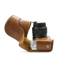 ซองหนังสำหรับ Canon EOS M200 M100 M10กรณีกระเป๋า15-45มิลลิเมตร Iens กล้องแขนป้องกันสำหรับ Canon EOS M200 M100กระเป๋าสะพาย