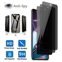 1-3Pcs Anti Spy Privacy Tempered Glass for Motorola Edge X30 30 20 Lite Pro Screen Protector Moto ThinkPhone E40 E30 E20 G50 G30