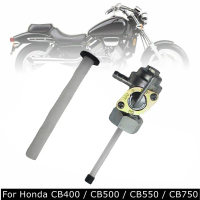 Pemasangan Petcock Suis Tangki Bahan Api, 16x1.5mm, Untuk CB750, CB550, CB400 Motorcycle Putih