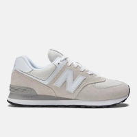 【NEW BALANCE】男女 復古鞋 運動 經典 復古 574系列 舒適 緩震 反光 穿搭 燕麥白(ML574EVW)