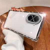 Sarung Jelas, Penyaduran Mewah, Untuk Redmi A5 / POCO C71, Tebal, Tahan Jatuh Super Empat Penjuru, L