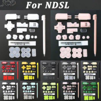 JCD Replacement ABXY L R D Pad Cross Button Full Button Set &amp; Conductive Button &amp; Stylus touch pen For DS Lite For NDSL