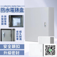 【戶外防水電錶盒 可開發票】電箱 電閘箱 控制箱 家用電箱 室內電箱 配電箱 電控箱 明裝箱 基業箱