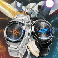 Digital Monster Digimon Adventure Tri. Courage LED Watch Digivice Waterproof Touch Screen Wristwatch Cosplay Props Gift