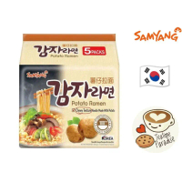 NEW Samyang Potato Ramen 5 pack x 120g