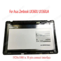 13.3 Laptop LCD Screen For ASUS Zenbook ux360u UX360UD UX360UA UX360UAK Touch Digitizer Assembly QHD 3200X1800 40PIN