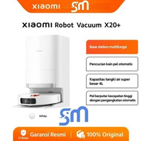 Vacuum Robot Xiaomi X20+ EU Vacuum Cleaner Otomatis Daya Hisap 6000pa Auto Dust Empty
