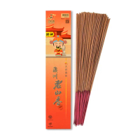 【富山香堂】尺6招財開運拜拜香_富貴財神_黃 1入組(西澳老山 招財 拜拜香)