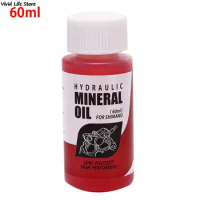 60ml Bicycle Brake Mineral Oil System Fluid Cycling Mountain Bikes For Shimano
