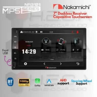 Deckless NAKAMICHI 7” inch Front USB Head Unit Tape Mobil Apple Carplay & Android Auto