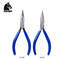 High quality KEIBA imported long nose pliers HL-D04 HL-D14 Electronic toothless pliers precision seamless pliers made in Japan