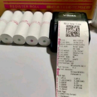 Kertas kasir thermal logo SRC 58/57x40mm paket 1 Dus isi 100 pcs