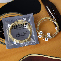 6PCSSET UNIVERSAL akustik GUITIC String tembaga Hexagonal Steel Strings untuk