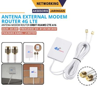 28dbi SMA Antena Kabel Penguat Sinyal Orbit Star 2 Modem Router Wifi 4g All Operator SMA