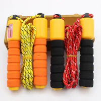 Useful Speed Rope Cables Sponge Handle Speed Jump Rope Non-slip High Speed Spinning Jump Rope Smooth Spinning