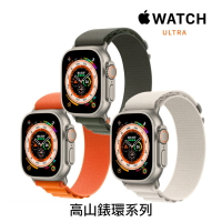 【序號MOM100 現折100】Apple-Watch Ultra 49mm Ti 高山錶環系列-售完不補【APP下單9%點數回饋】