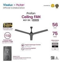 Visalux x Profan - Ceiling Fan 75W 56 Inch - Kipas Angin Gantung Plafon Langit dengan Kontrol Dimmer