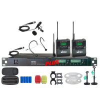 【MIPRO】MIPRO ACT-323PLUS 支援Type-C充電 雙頻UHF無線麥克風 搭配領夾*1+頭戴*1(加碼超多贈品)