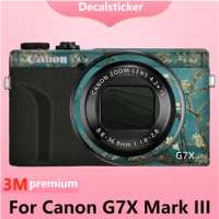 For Canon G7X Mark III Camera Sticker Protective Skin Decal Vinyl Wrap Film Anti-Scratch Protector Coat G7X3 G7X mark3