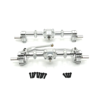 Front and Rear Axle for MN MN82 LC79 MN78 D90 D91 D96 99S OP Accessories Metal Upgrade Parts Rc Mode