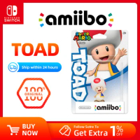 Nintendo Amiibo Figure - Toad - for Nintendo Switch Game Console Game Interaction Model
