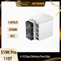 New Antminer S19K PRO 115T 2530W Crypro BTC Bitcoin Miner with antminer s19 kpro 120T btc miner