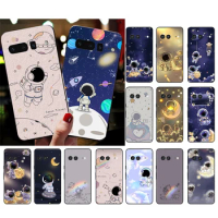Cute Astronautas Phone Case For Google Pixel 8 7 Pro 7A 7 6A 6 Pro 5A 4A 3A Pixel 4 XL Pixel 5 6 4 3 3A XL