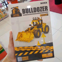 Mainan Diecast Truck Bulldozer