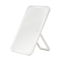 【MUJI 無印良品】LED化妝鏡 /(25x17.5x2.4cm)