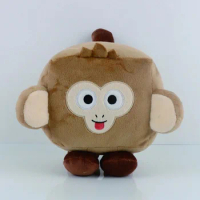 18cm Pet Simulator X Monkey Plush Toy Soft Stuffed Game Pet Simulator X Monkey Plushie Doll for Kids Fans Collection