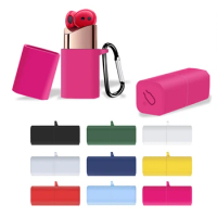 Silicone Cover For Huawei FreeBuds Lipstick Wireless Bluetooth-compatible Earphone Headset Protective Case Non-slip Sleeve