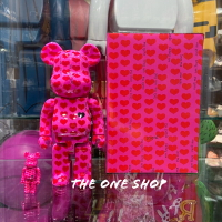 TheOneShop BE@RBRICK Pink Heart 粉愛心 粉色 愛心 庫柏力克熊 400% 100%
